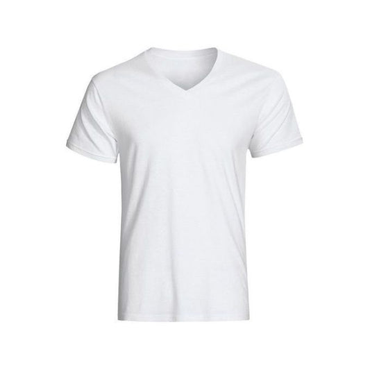 V-Neck Sleeveless White T-Shirt | Item no.: 552, 1998, 2909
