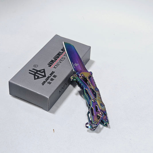 Jinjunlang Rainbow Design Small Knife [1ct] | Item no.: 3369