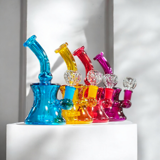 Small Glass Water Pipe 6'' | Item no.: 3709