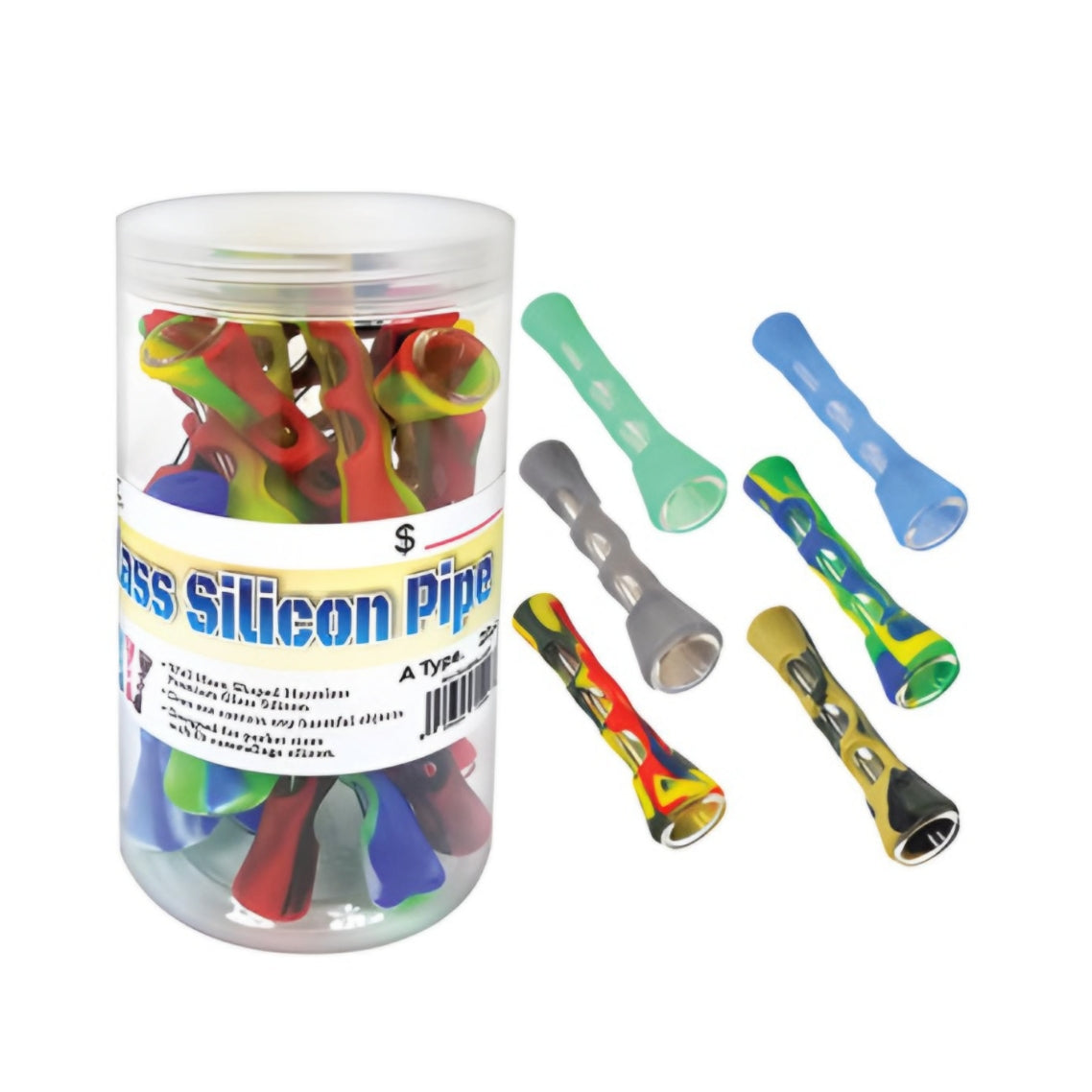 Silicone Pipe Jar 20ct | Item No.: N/A
