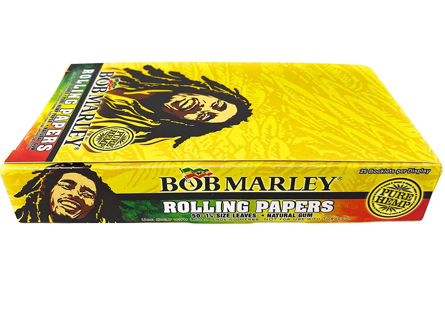 Bob Marley 1 1/4 Cigarette Rolling Papers 50 count | Item no.: 190