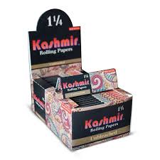 Kashmir 100% Organic Reliable Rolling Paper Holds 1 1/4 in Size, Pack of 50 | Item no.: 2050