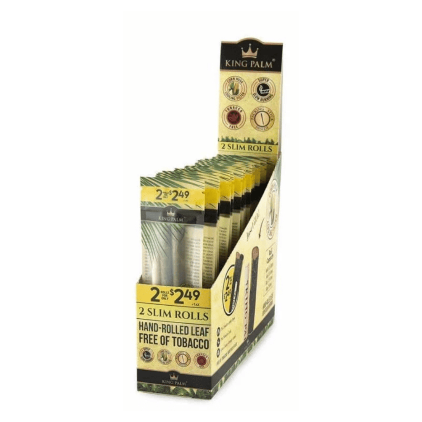 King Palm 2 Slim Rolls pack of 20 | Item no.: 2300