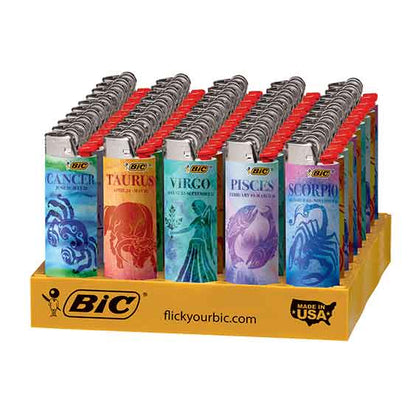 BIC Special Edition Astrology Series Lighters | 50-Count Tray | Item no.: 11